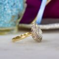 Pear Cluster Ring in 9ct Gold