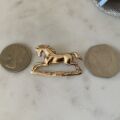 Horse Brooch in 9ct Gold