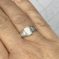 Seven Stone Ring in 9ct White Gold