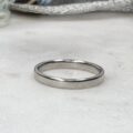 Simple Band Ring in Platinum
