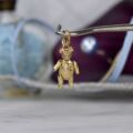 Tiny Teddy Bear in 9ct Gold