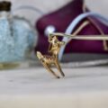 Cute Deer Fawn Charm in 9ct Gold