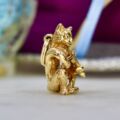 Fiddle Playing Cat in 9ct Gold