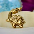Tortoise Character Pendant in 9ct Gold