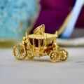 Four Wheel Carriage in 9ct Gold