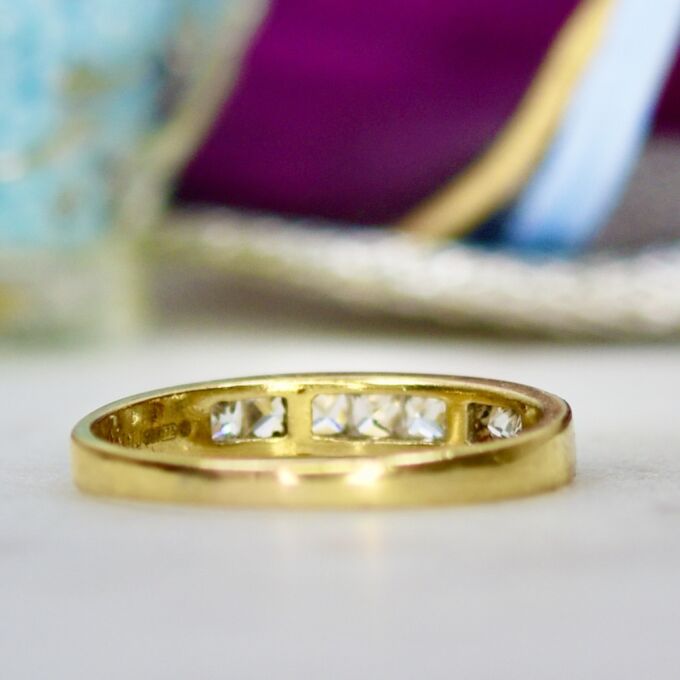 Channel Set Ring in 9ct Gold