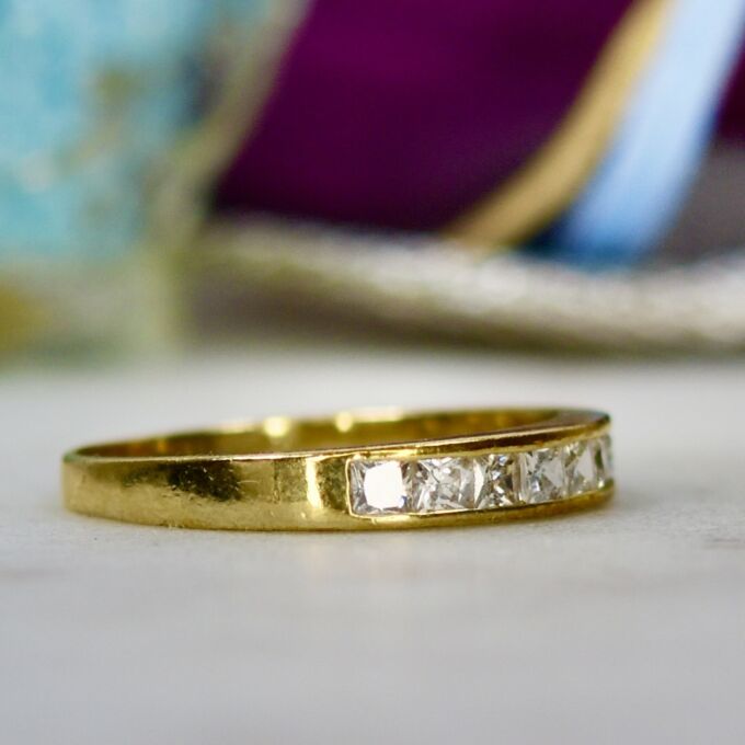 Channel Set Ring in 9ct Gold