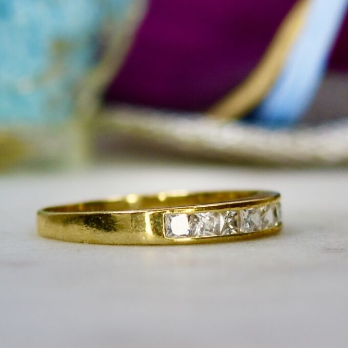 Channel Set Ring in 9ct Gold