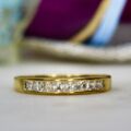 Channel Set Ring in 9ct Gold