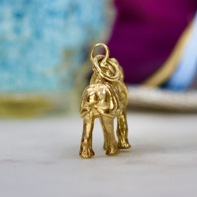 Harness Horse in 9ct Gold