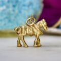 Harness Horse in 9ct Gold