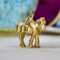 Harness Horse in 9ct Gold