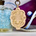 Shield Medallion Pendant in 9ct Gold