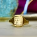 Masonic Swivel Ring in 9ct Gold