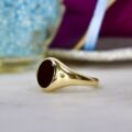 Carnelian Signet Ring in 9ct Gold