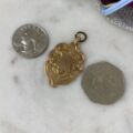 Shield Medallion Pendant in 9ct Gold
