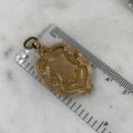 Shield Medallion Pendant in 9ct Gold