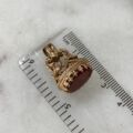 Fixed Fob with Carnelian in 9ct Rose Gold