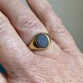 Carnelian Signet Ring in 9ct Gold