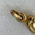Twisted Cornicello Horn in 9ct Gold