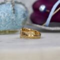 Ornate Buckle Ring in 9ct Gold