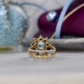 Topaz and Sapphire Ring in 9ct Gold