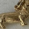 Daschund Charm Pendant in 9ct Gold