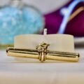 Huge Heavyweight T or Albert Bar Pendant in 9ct Gold
