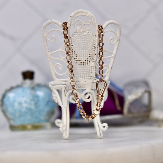Double Link Bracelet in 9ct Rose Gold