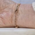 Double Link Bracelet in 9ct Rose Gold