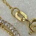 Diamond Circle Pendant Necklace in 9ct Gold