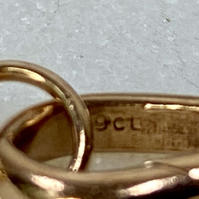 Double Link Bracelet in 9ct Rose Gold