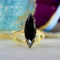 Hematite Ring in 10ct Gold