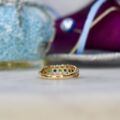 Sapphire & Emerald Ring in 9ct Gold