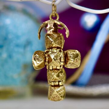Masonic Orb Pendant in 9ct Gold