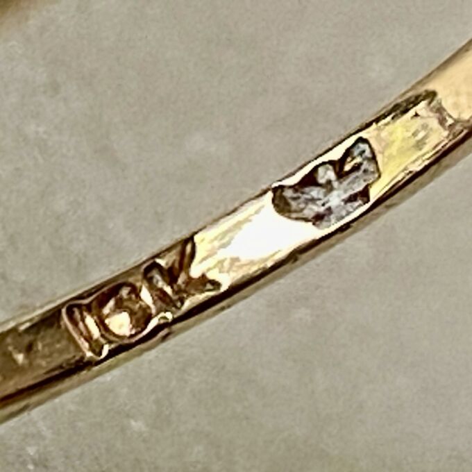 Hematite Ring in 10ct Gold