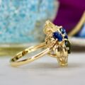 Multi Sapphire Ring in 14ct Gold
