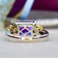 Fancy Amethyst, Sapphire & Diamond Ring in 18ct White Gold