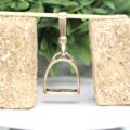 Stirrup Pendant in 14ct Gold