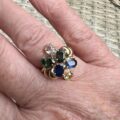 Multi Sapphire Ring in 14ct Gold