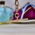 T or Albert Bar in 9ct Rose Gold
