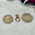 Antique Spring Bolt Ring in 9ct Rose Gold