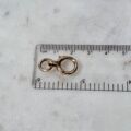 Antique Spring Bolt Ring in 9ct Rose Gold
