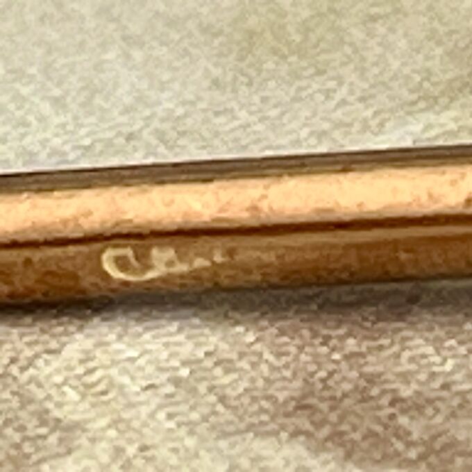 T or Albert Bar in 9ct Rose Gold