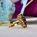 Garnet Cluster Ring in 9ct Gold
