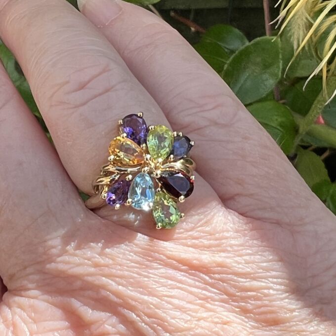 Multistone Ring in 9ct Gold