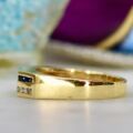 Sapphire & Diamond Ring in 14ct Gold