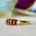 Ruby & Diamond Ring in 14ct Gold