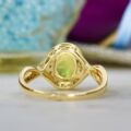 Opal & Diamond Ring in 14ct Gold