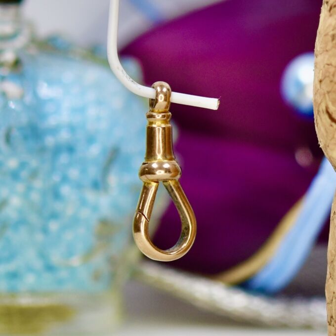 Antique Dog Clip in 9ct Gold